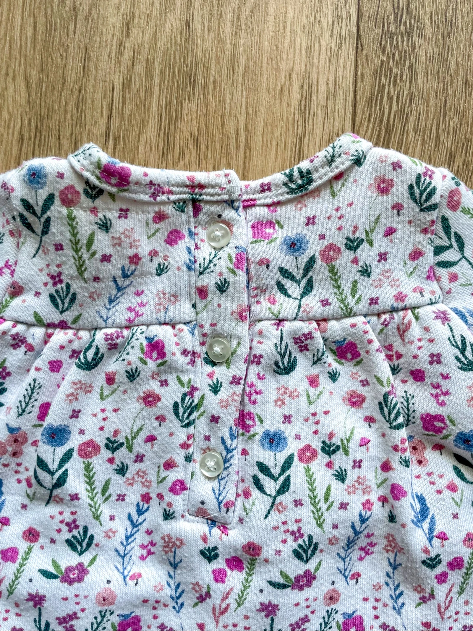 Floral sweater dress size 3-6 months – photo 7